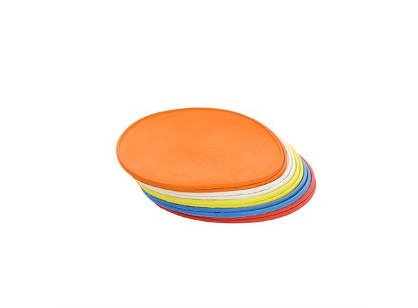 Flat Marker Rubber 10pcz Runde markeringsmatter 