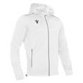 Freyr Hoody Full Zip Top WHT XS Overtrekksjakke - Unisex