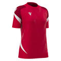 Naga Womens Shirt RED/WHT XXS Teknisk spillerdrakt til dame